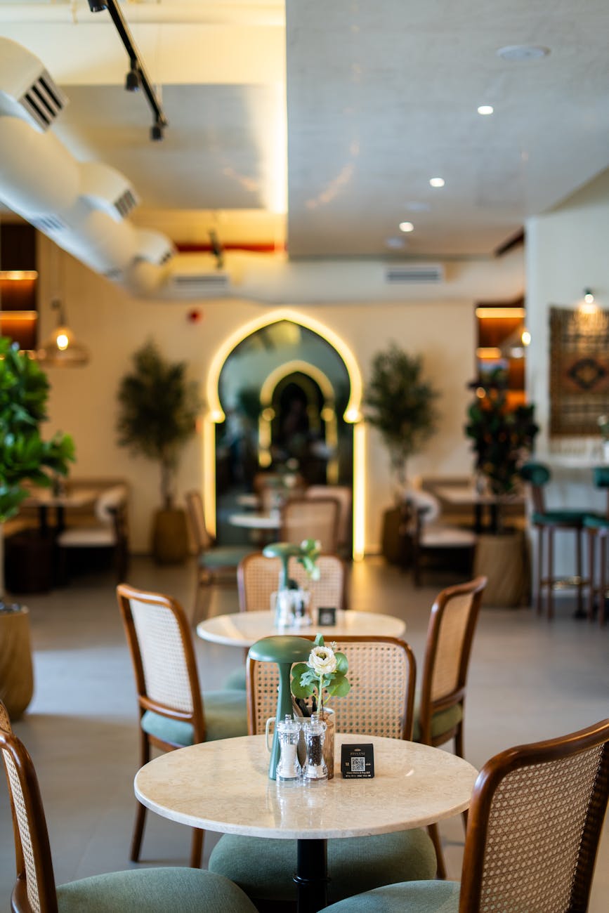 Mokha 1450 café interior on Palm Jumeirah