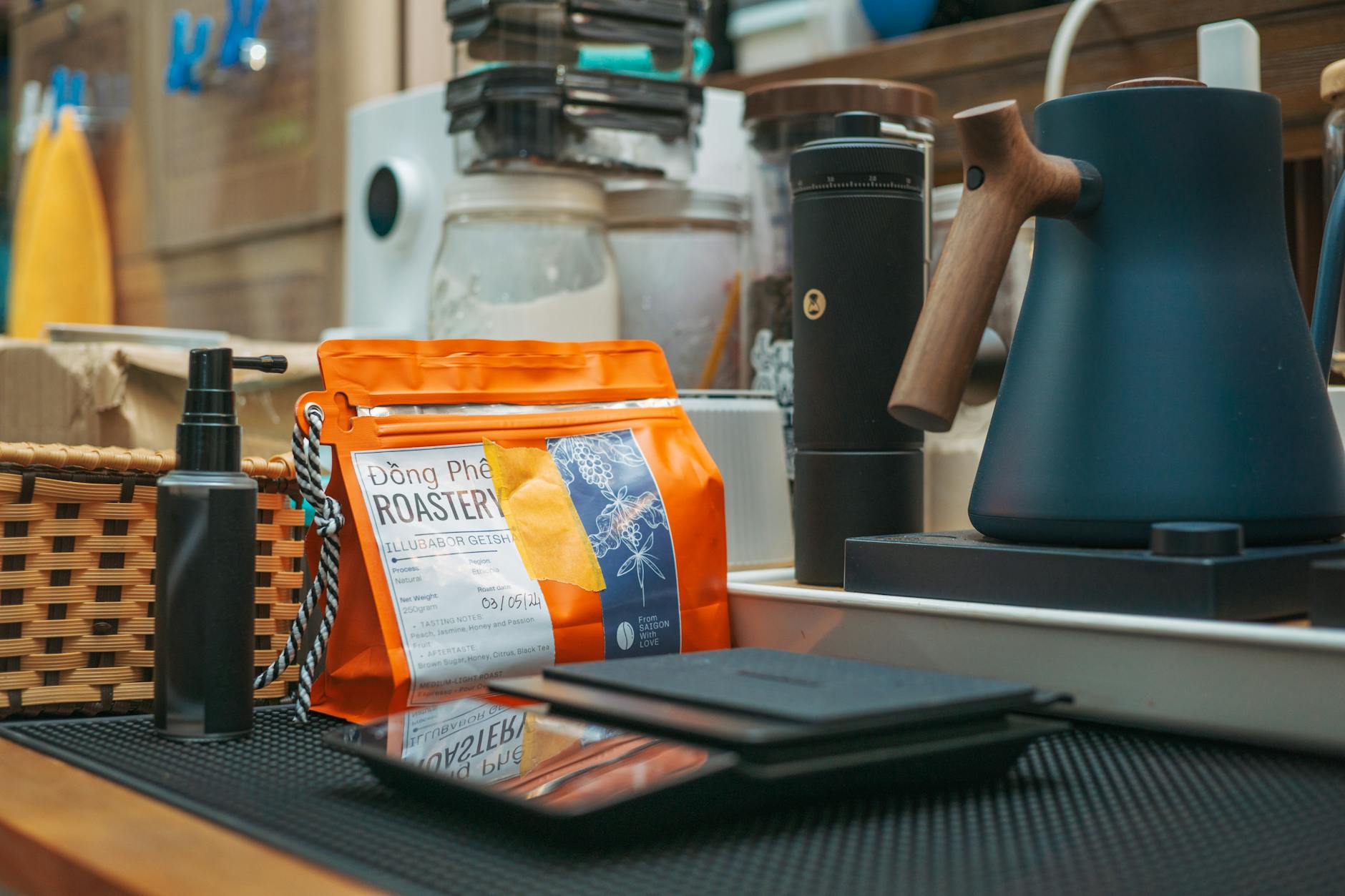 Coffee brewing workshop